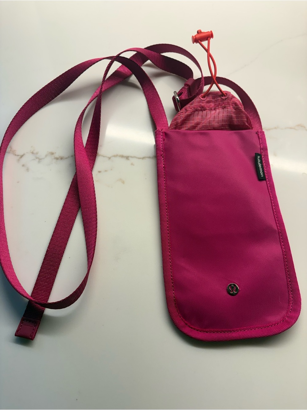 lululemon athletica Pink Crossbody Phone Pouch